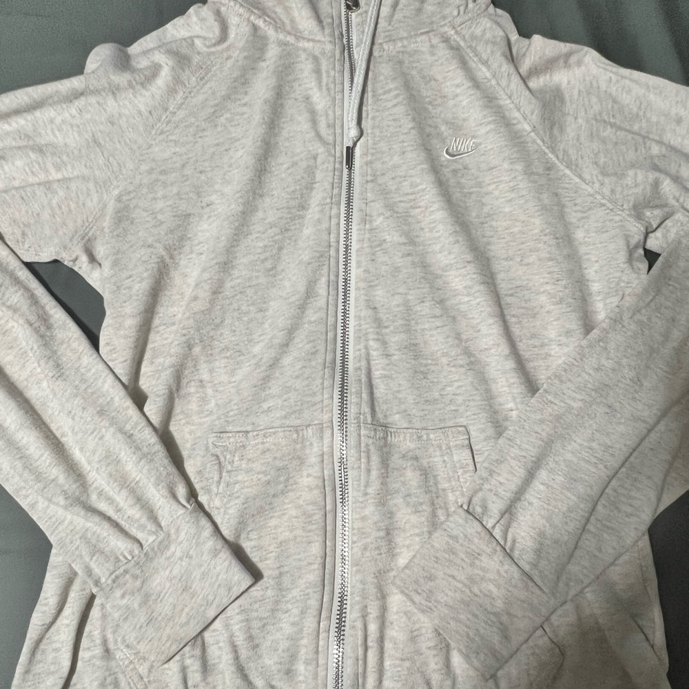 Nike Women's Gray Hoodie Jacket